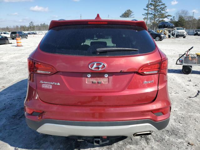 5XYZU3LB2HG431567 - 2017 HYUNDAI SANTA FE S RED photo 6