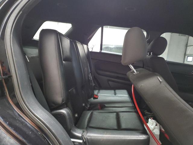 1FM5K8AR6GGB19437 - 2016 FORD EXPLORER POLICE INTERCEPTOR შავი ფოტო 10