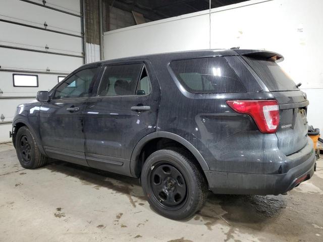 1FM5K8AR6GGB19437 - 2016 FORD EXPLORER POLICE INTERCEPTOR შავი ფოტო 2