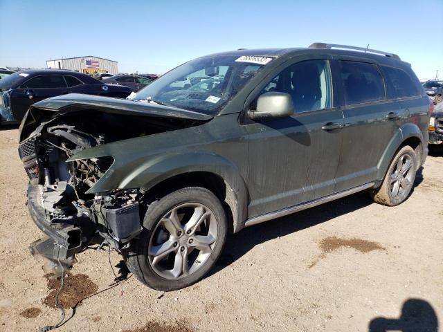 3C4PDCGB1HT551418 - 2017 DODGE JOURNEY CROSSROAD GREEN photo 1