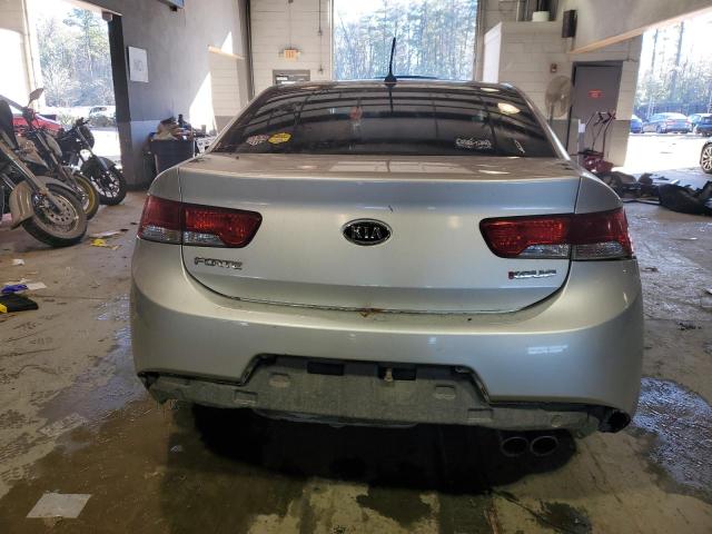 KNAFW6A36A5267276 - 2010 KIA FORTE SX SILVER photo 6