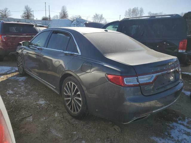 1LN6L9SP8H5636403 - 2017 LINCOLN CONTINENTA SELECT GRAY photo 2