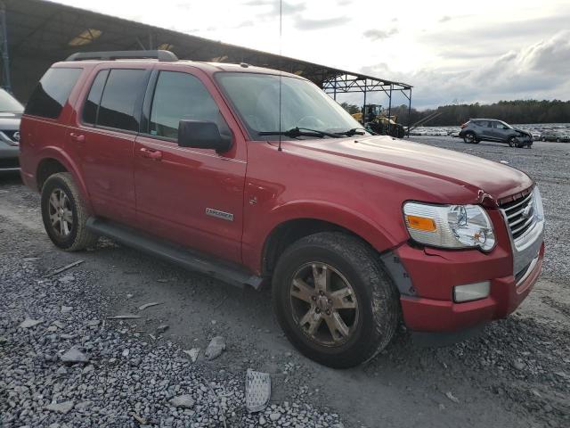 1FMEU63E67UA78088 - 2007 FORD EXPLORER XLT RED photo 4