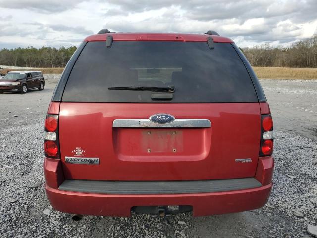 1FMEU63E67UA78088 - 2007 FORD EXPLORER XLT RED photo 6