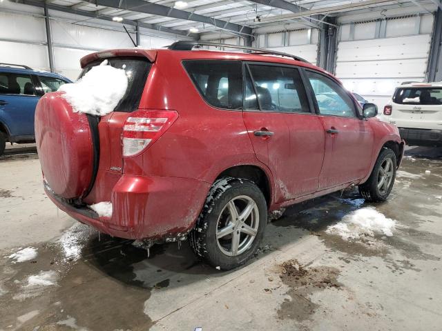 JTMBF4DV8AD024769 - 2010 TOYOTA RAV4 RED photo 3