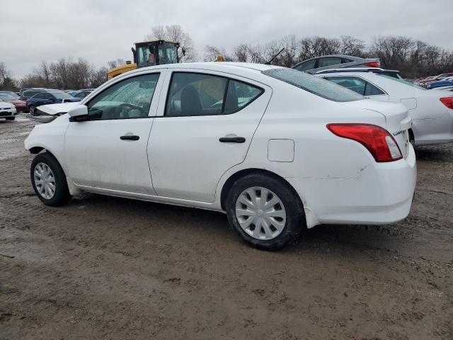 3N1CN7AP9HL897775 - 2017 NISSAN VERSA S WHITE photo 2