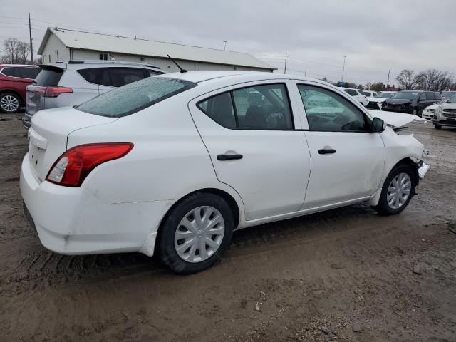 3N1CN7AP9HL897775 - 2017 NISSAN VERSA S WHITE photo 3