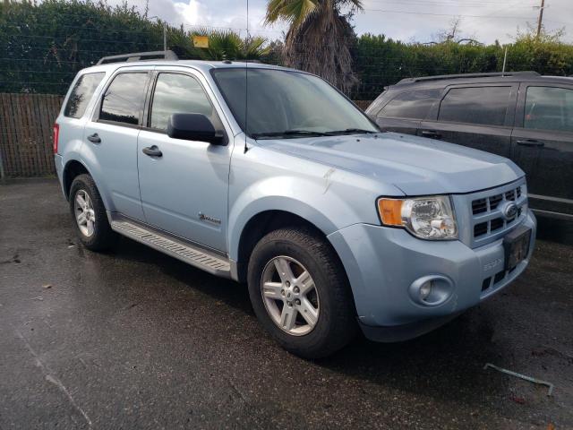 1FMCU49379KA16554 - 2009 FORD ESCAPE HYBRID BLUE photo 4