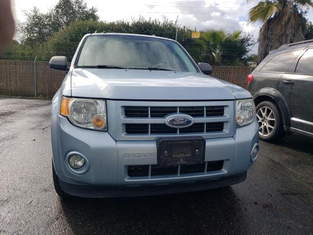 1FMCU49379KA16554 - 2009 FORD ESCAPE HYBRID BLUE photo 5