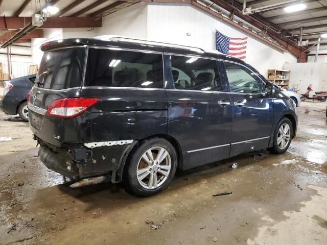 JN8AE2KP6B9005878 - 2011 NISSAN QUEST S BLACK photo 3