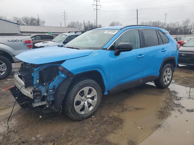 2T3H1RFV3LC076322 - 2020 TOYOTA RAV4 LE BLUE photo 1