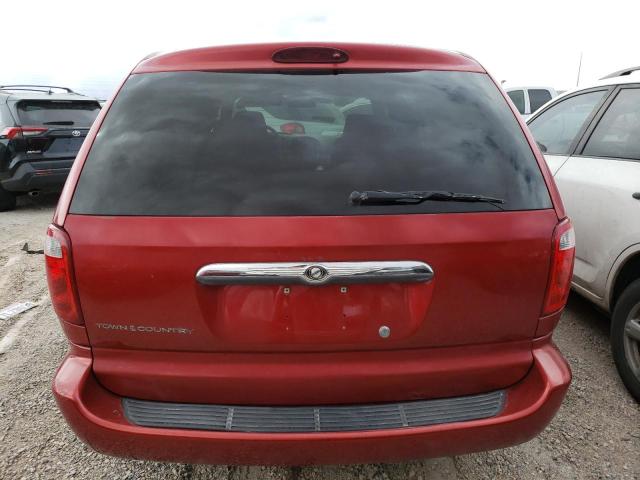 2C4GP24343R256646 - 2003 CHRYSLER TOWN & COU RED photo 6
