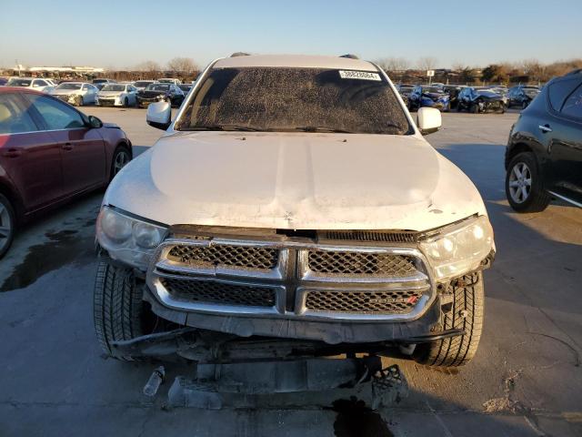 1C4SDJDT4DC699600 - 2013 DODGE DURANGO CREW WHITE photo 5