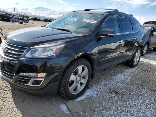 1GNKVJKDXEJ360529 - 2014 CHEVROLET TRAVERSE LTZ BLACK photo 1