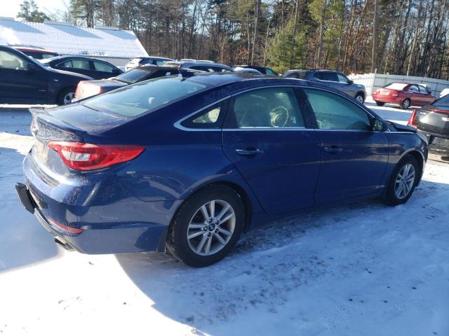 5NPE24AF3FH225728 - 2015 HYUNDAI SONATA SE BLUE photo 3