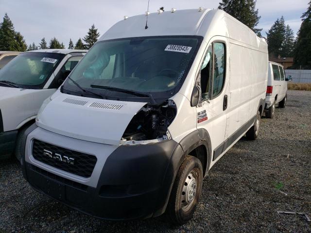 3C6LRVDGXME523103 - 2021 RAM PROMASTER 2500 HIGH WHITE photo 1
