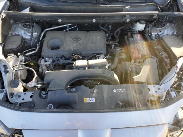 2T3A1RFV0KW076521 - 2019 TOYOTA RAV4 XLE PREMIUM SILVER photo 11