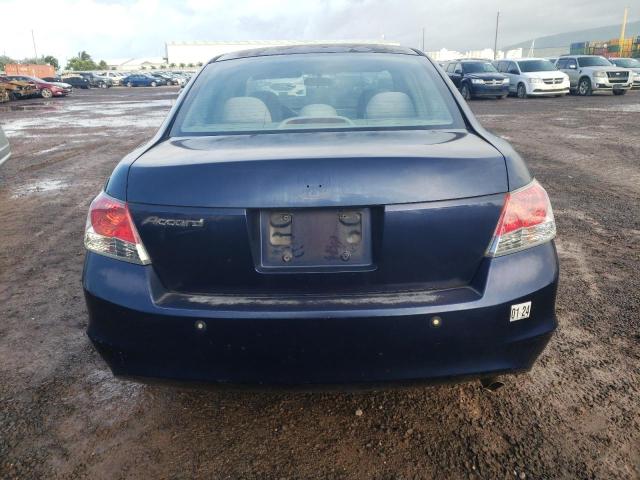 1HGCP263X9A137333 - 2009 HONDA ACCORD LX BLUE photo 6