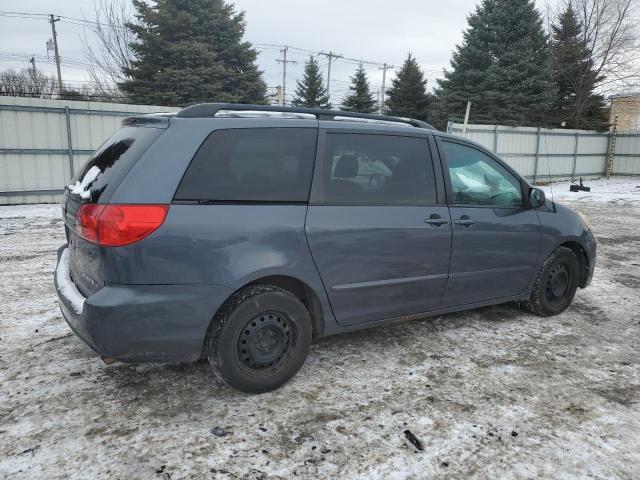 5TDZK23C89S266783 - 2009 TOYOTA SIENNA CE GRAY photo 3