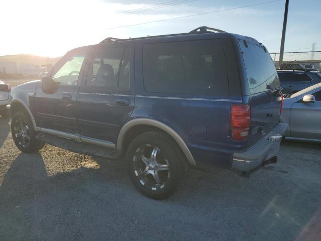 1FMFU18L5VLC28838 - 1997 FORD EXPEDITION BLUE photo 2