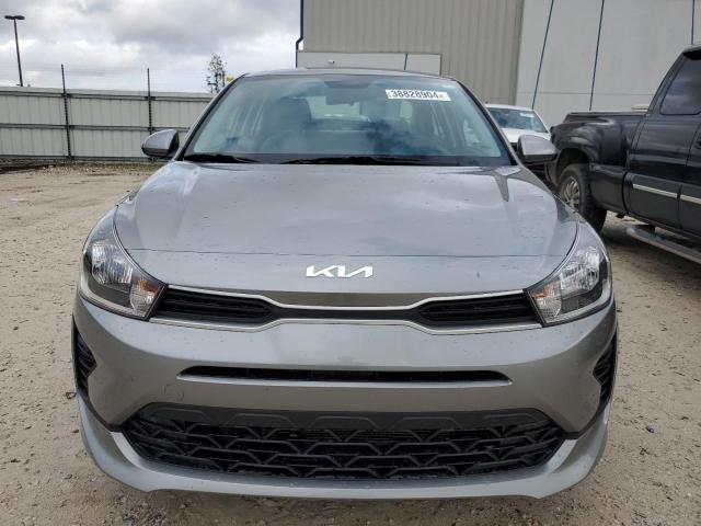 3KPA24AD7PE564236 - 2023 KIA RIO LX GRAY photo 5