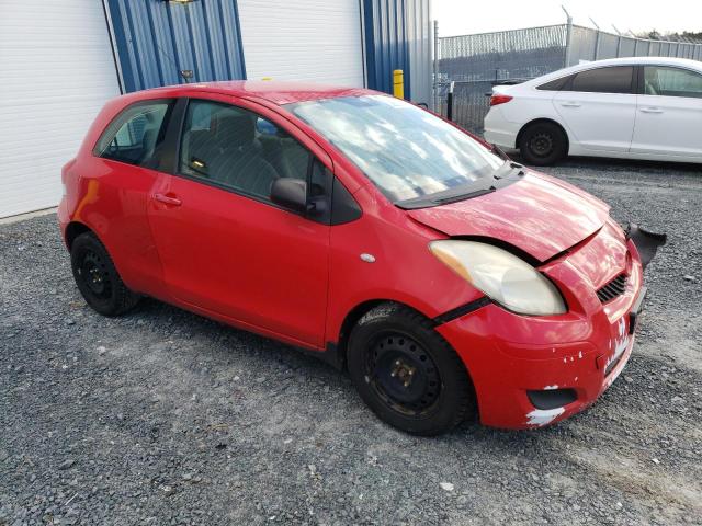 JTDJT923995265197 - 2009 TOYOTA YARIS RED photo 4