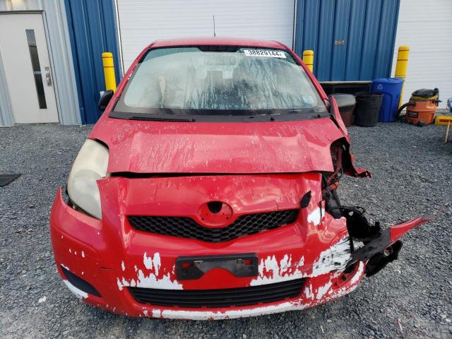 JTDJT923995265197 - 2009 TOYOTA YARIS RED photo 5