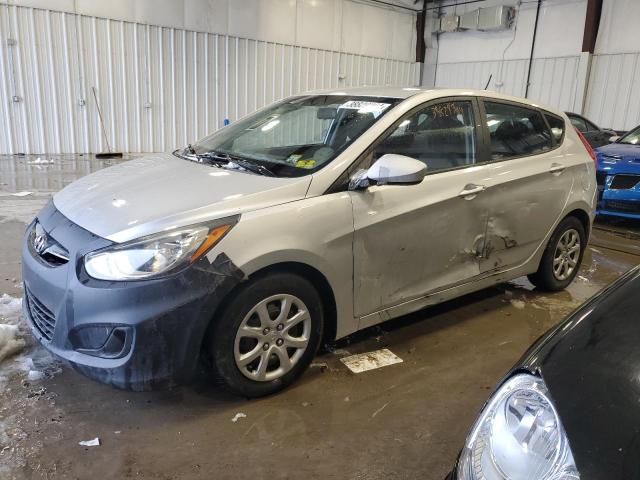 KMHCT5AE9EU149403 - 2014 HYUNDAI ACCENT GLS SILVER photo 1