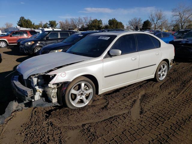 4S3BL616186224540 - 2008 SUBARU LEGACY 2.5I WHITE photo 1