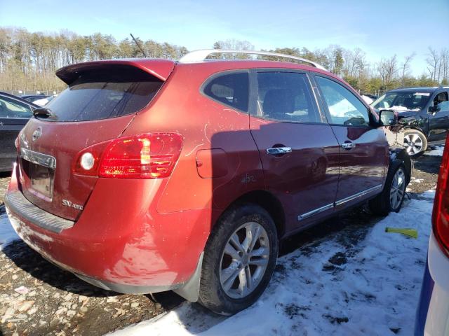 JN8AS5MV7DW117437 - 2013 NISSAN ROGUE S RED photo 3