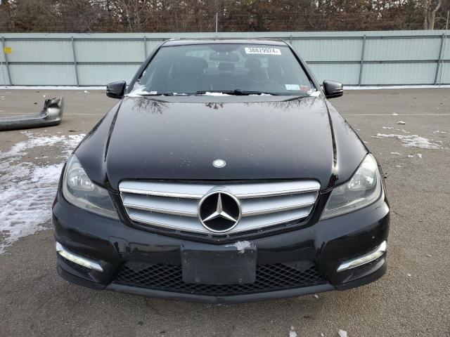 WDDGF8AB7DR256607 - 2013 MERCEDES-BENZ C 300 4MATIC BLACK photo 5