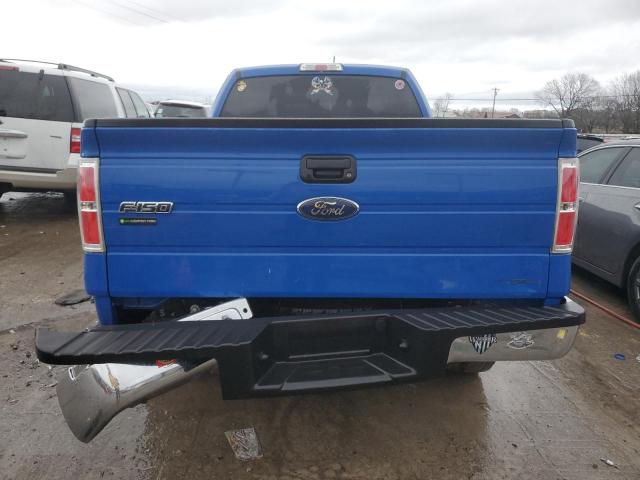 1FTEX1CM0DKD61907 - 2013 FORD F150 SUPER CAB BLUE photo 6