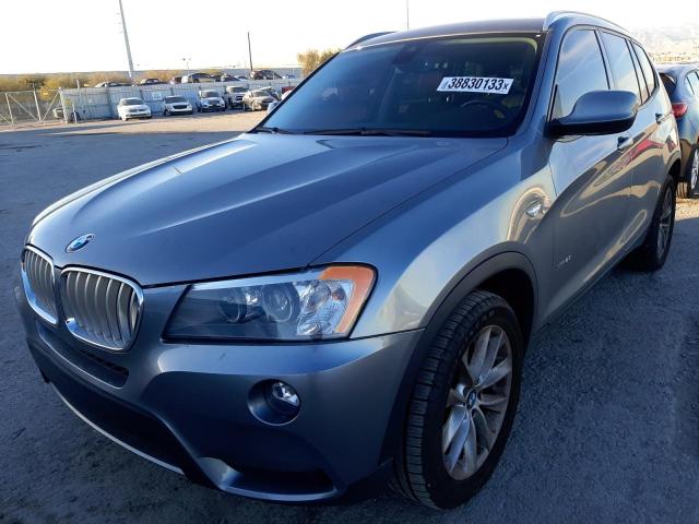 5UXWX9C52D0A27368 - 2013 BMW X3 XDRIVE28I GRAY photo 1