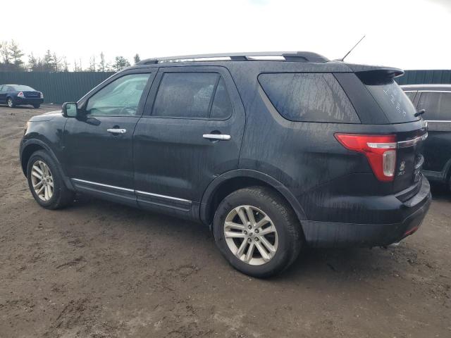 1FM5K8D8XFGB16624 - 2015 FORD EXPLORER XLT BLACK photo 2