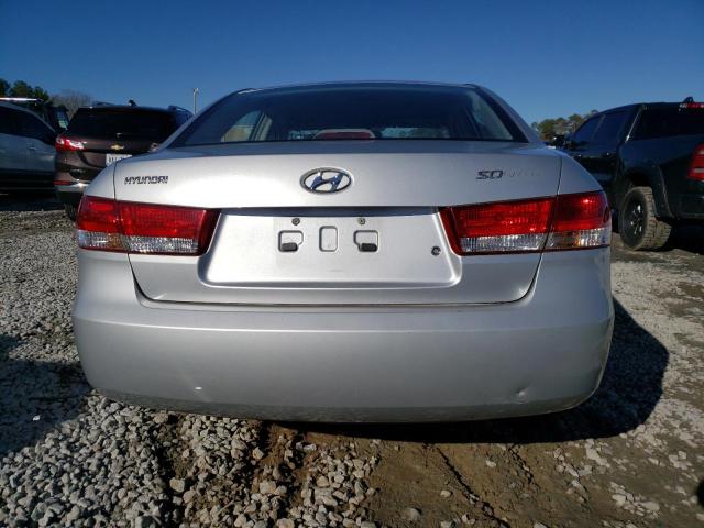 5NPET46C37H222180 - 2007 HYUNDAI SONATA GLS SILVER photo 6