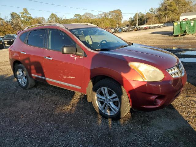 JN8AS5MT2CW303500 - 2012 NISSAN ROGUE S RED photo 4