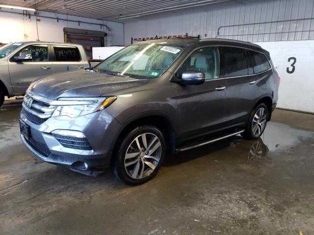 5FNYF6H03HB099161 - 2017 HONDA PILOT ELITE GRAY photo 1