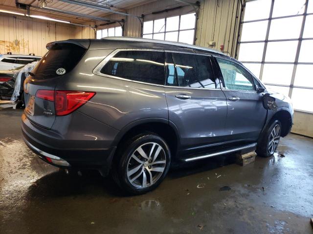 5FNYF6H03HB099161 - 2017 HONDA PILOT ELITE GRAY photo 3