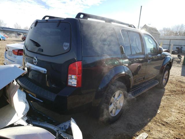 5N1AR1NB4BC611379 - 2011 NISSAN PATHFINDER S BLACK photo 3
