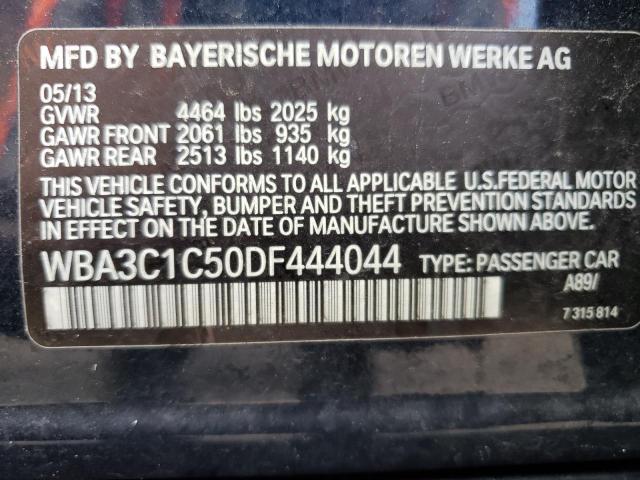 WBA3C1C50DF444044 - 2013 BMW 328 I SULEV BLUE photo 12