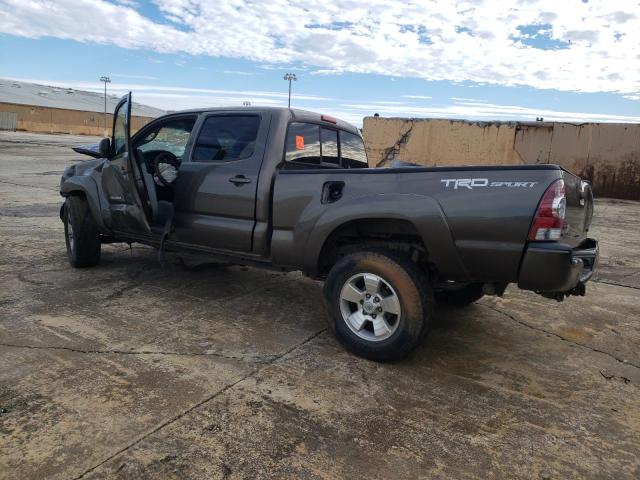 5TFMU4FN8BX002153 - 2011 TOYOTA TACOMA DOUBLE CAB LONG BED BROWN photo 2