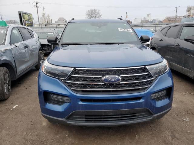 1FMSK8DH9LGB20551 - 2020 FORD EXPLORER XLT BLUE photo 5