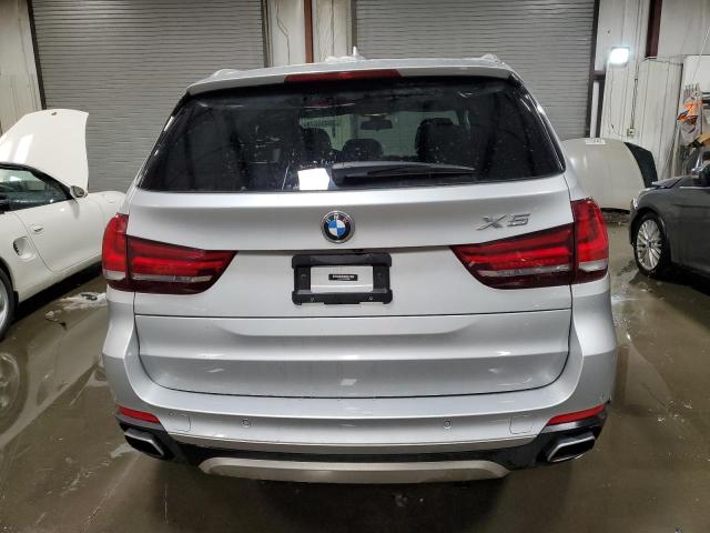 5UXKR0C56J0Y04938 - 2018 BMW X5 XDRIVE35I SILVER photo 6