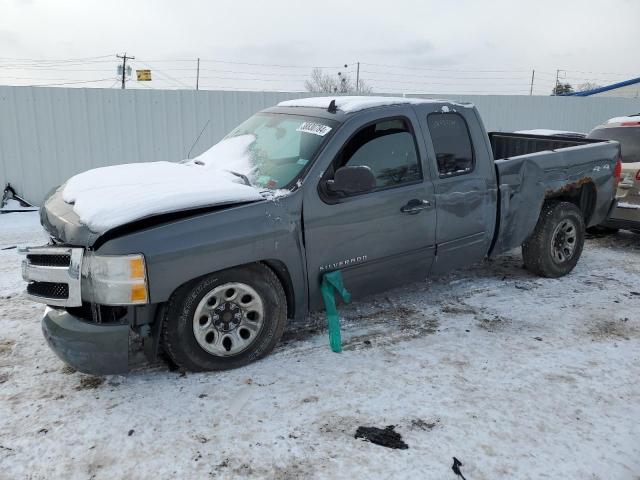 1GCRKREA7BZ260983 - 2011 CHEVROLET SILVERADO K1500 LS GRAY photo 1