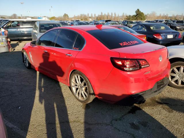 6G3F15RW2FL103202 - 2015 CHEVROLET SS RED photo 2