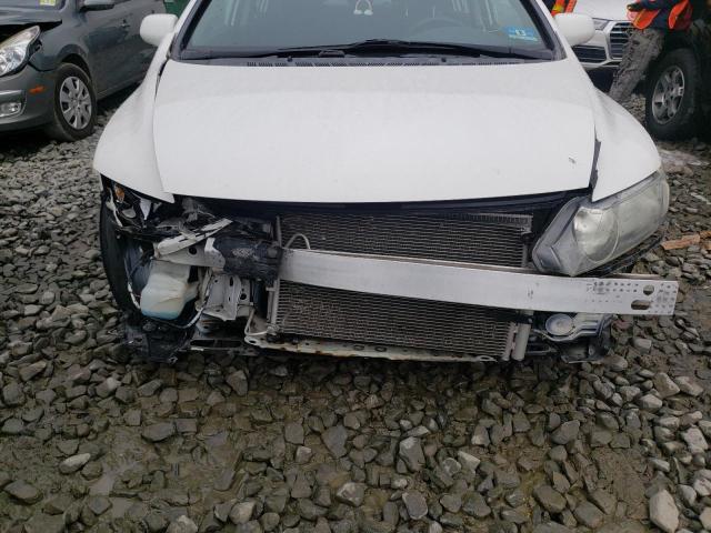 2HGFA1F68BH541841 - 2011 HONDA CIVIC LX-S Blanc photo 9