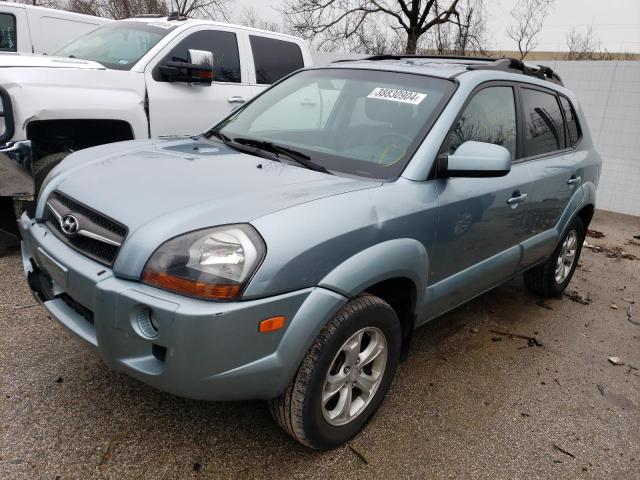 KM8JN12B89U042685 - 2009 HYUNDAI TUCSON SE TURQUOISE photo 1