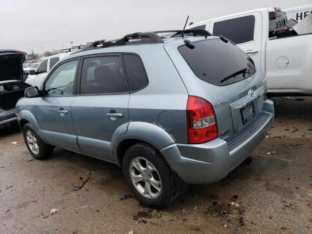 KM8JN12B89U042685 - 2009 HYUNDAI TUCSON SE TURQUOISE photo 2