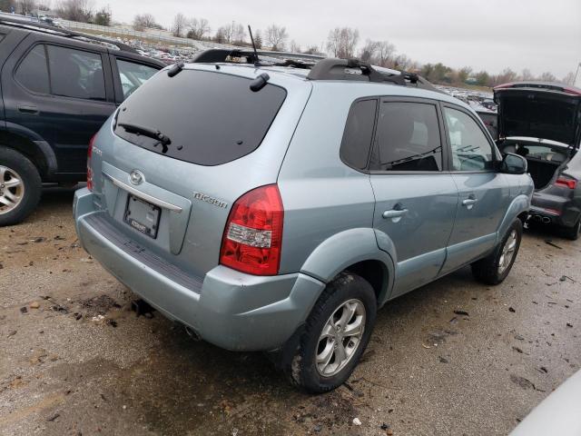 KM8JN12B89U042685 - 2009 HYUNDAI TUCSON SE TURQUOISE photo 3