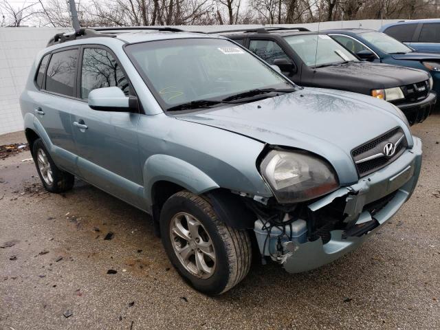 KM8JN12B89U042685 - 2009 HYUNDAI TUCSON SE TURQUOISE photo 4